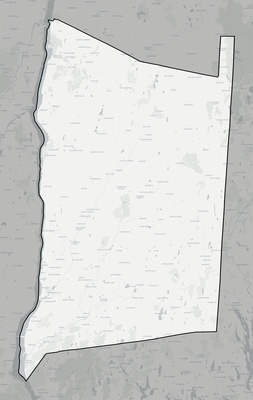 Dutchess County NY county basemap context