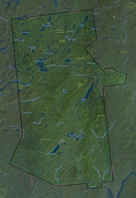 Hamilton County NY USGS imagery and topo map