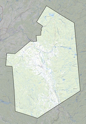 Lewis County NY USGS topo map