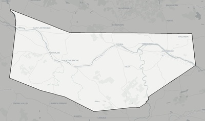 Montgomery County NY county basemap context