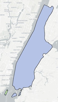 New York County NY school district boundaries map