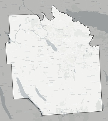 Onondaga County NY county basemap context