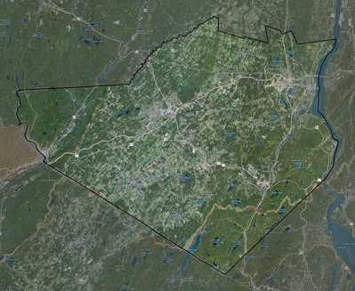 Orange County NY USGS imagery and topo map