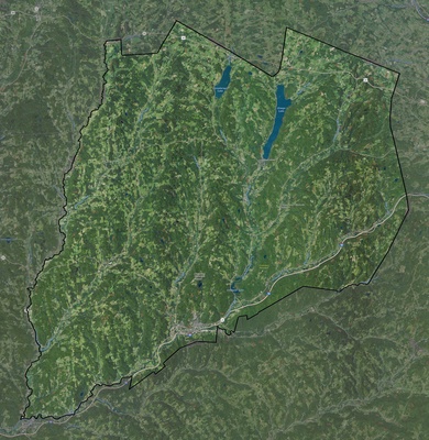 Otsego County NY USGS imagery and topo map