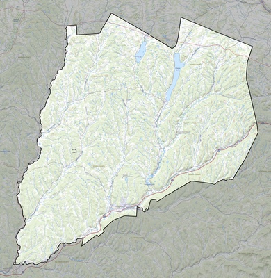 Otsego County NY USGS topo map