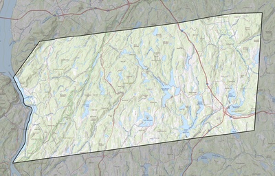 Putnam County NY USGS topo map