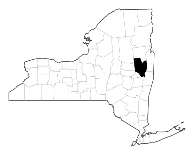 Saratoga County in New York