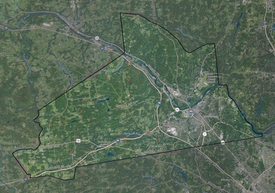 Schenectady County NY USGS imagery and topo map
