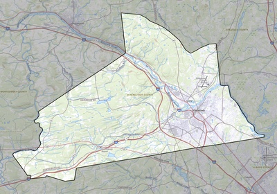 Schenectady County NY USGS topo map