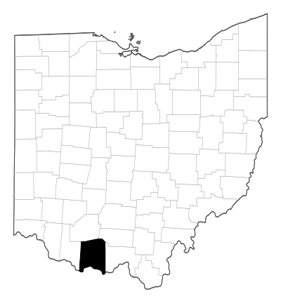 Adams County in Ohio