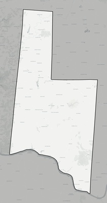 Brown County OH county basemap context