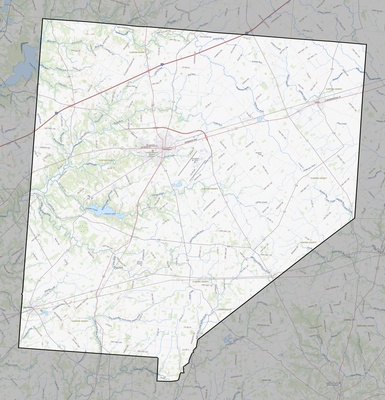 Clinton County OH USGS topo map