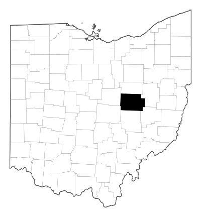Coshocton County in Ohio