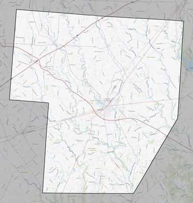 Fayette County OH USGS topo map