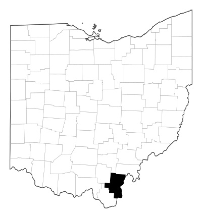 Gallia County in Ohio