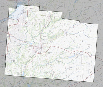 Greene County OH USGS topo map