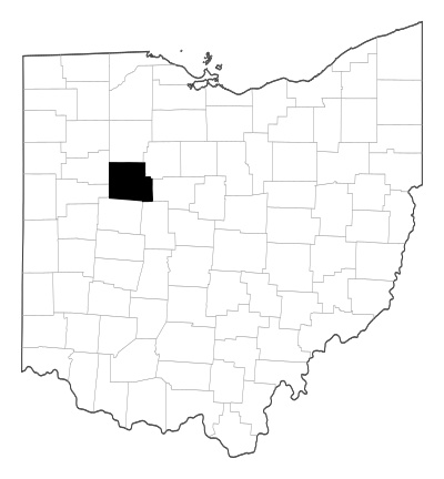 Hardin County in Ohio