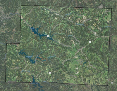 Harrison County OH USGS imagery and topo map