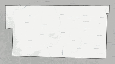 Holmes County OH county basemap context
