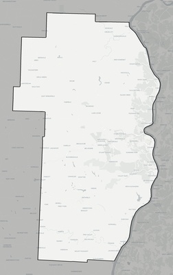 Jefferson County OH county basemap context