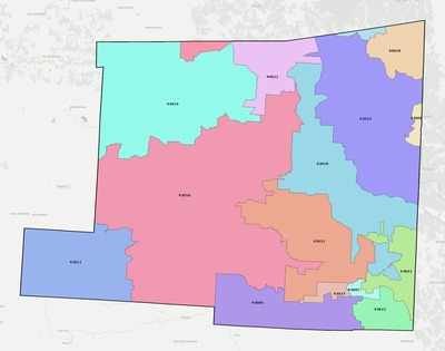 Knox County OH ZIP code boundaries map