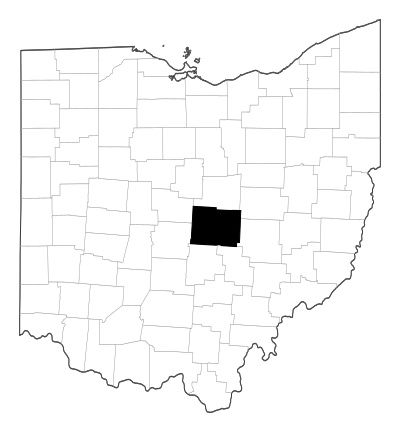 Licking County in Ohio