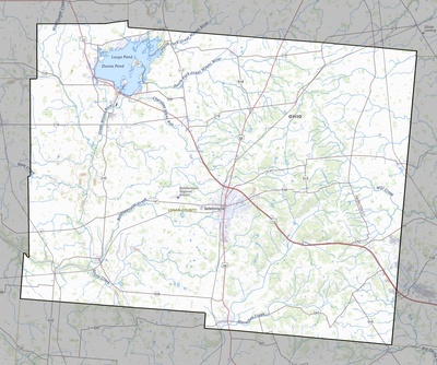 Logan County OH USGS topo map