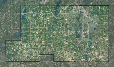 Mahoning County OH USGS imagery and topo map