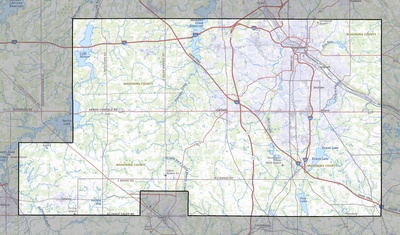 Mahoning County OH USGS topo map