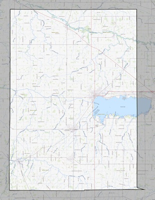 Mercer County OH USGS topo map