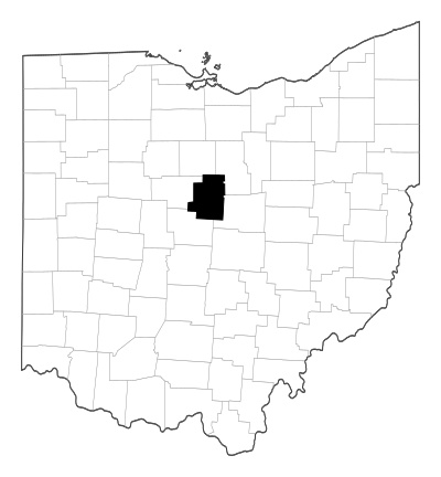 Morrow County in Ohio