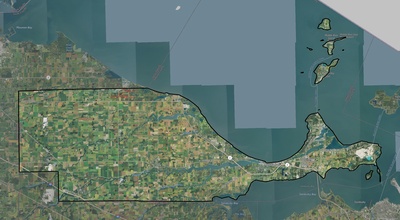 Ottawa County OH USGS imagery and topo map