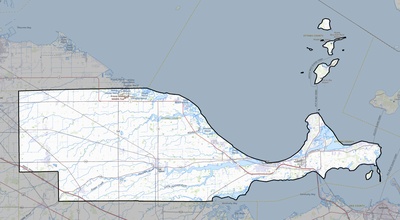 Ottawa County OH USGS topo map