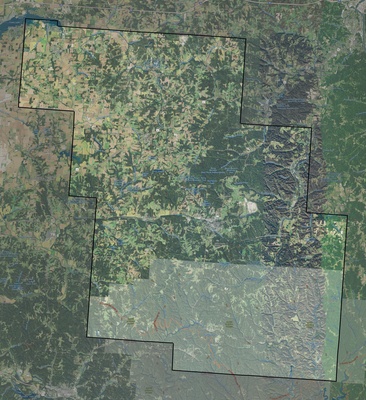 Perry County OH USGS imagery and topo map