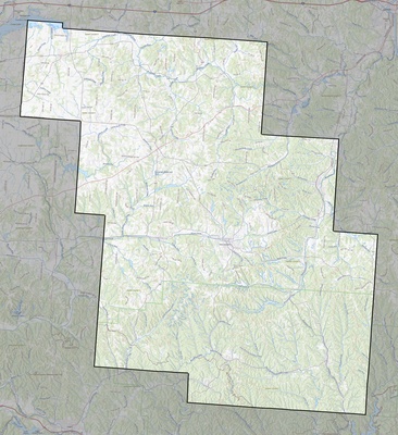 Perry County OH USGS topo map