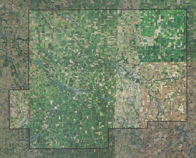 Putnam County OH USGS imagery and topo map
