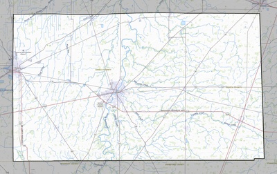 Seneca County OH USGS topo map