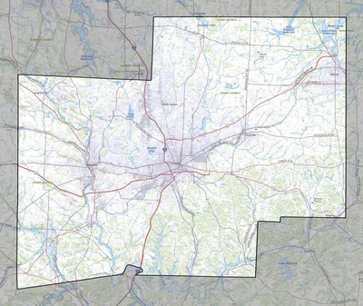 Stark County OH USGS topo map