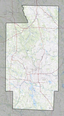 Summit County OH USGS topo map