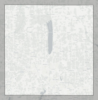 Trumbull County OH county basemap context
