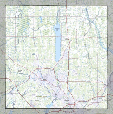 Trumbull County OH USGS topo map