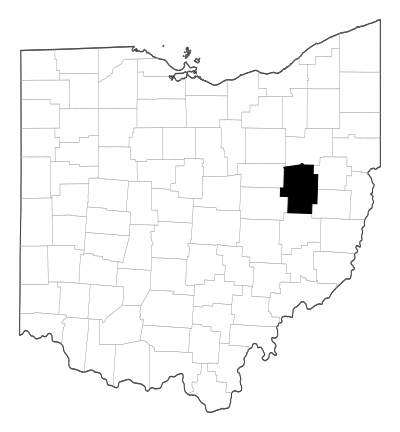 Tuscarawas County in Ohio