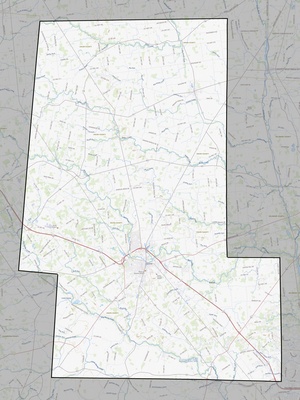 Union County OH USGS topo map