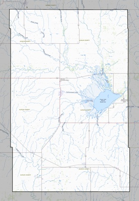 Alfalfa County OK USGS topo map
