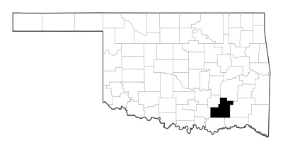 Atoka County in Oklahoma