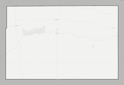 Beaver County OK county basemap context