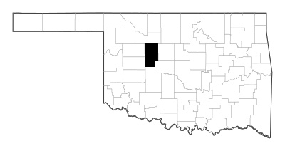 Blaine County in Oklahoma