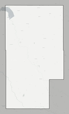 Blaine County OK county basemap context