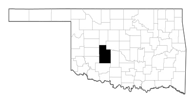 Caddo County in Oklahoma