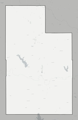 Caddo County OK county basemap context